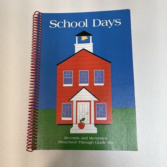 Other - Hallmark MEMORY BOOK Keepsake Album SCHOOL DAYS Scrapbooking Photos Vintage 1984